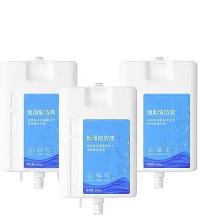 3 Stück 450 ml Reinigungslösung, kompatibel mit Dreame L20 Ultra L30 Ultra X10 X10 Plus L10 Prime L10s Pro Ultra Heat Spezial-Bodenreiniger