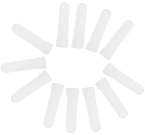 FRCOLOR 12pièces Tubes Inhalateurs Huiles Essentielles Pour Aromathérapie Réutilisables Et Faciles à Nettoyer Pour Détente Et Soulagement Congestions