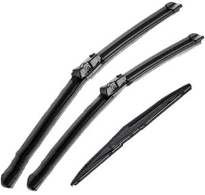 PFBGEXV para Opel para Astra J 2009-2015 para GTC 2011-2016 Limpiaparabrisas Delantero Y Trasero Juego Limpiaparabrisas Escobilla 27 + 25 + 12 Coche Limpia Parabrisas Brazo Limpiaparabrisas
