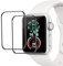 Carantee 2 Stück Schutzfolie für Panzerglas für Apple Watch Series 4/5/6/se (40mm) Folie, Vollständige 3D-Abdeckung Kratzfest, 0 Staub & Blasen Displayfolie, Ultra-klar Apple Watch 40mm Displayschutz