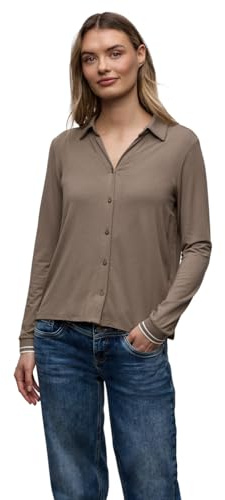 Damen Shirt mit College-Details
