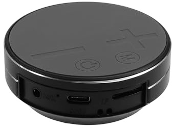 Dedjgoo Extra Large Bone Conduction Bluetooth Speaker Wireless Can Be Plugged Into the Card Subwoofer Speaker Black