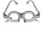 Tenlacum Professioneller Optiker Brillen Optische Trial Lens Frame Brillen Optiker Augenoptiker Augenoptiker Instrumente 52/56/60/62 / 64/66 / 68 mm (52 mm)