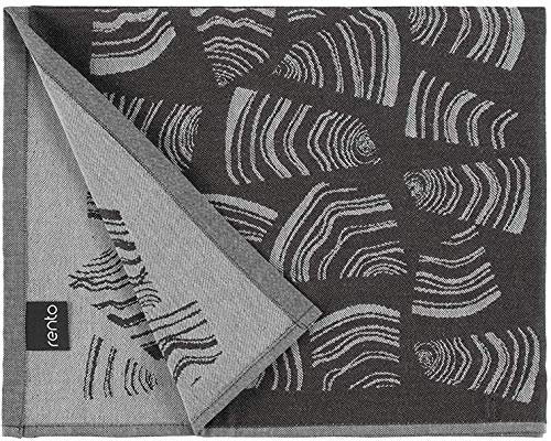 Rento Sauna Sitztuch Pino schwarz 50 x 60 cm by SudoreWell®