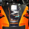 labelbike - 3D Aufkleber für Motorrad Tankpads Dekorationen und Schutz aus Kunstharz kompatibel mit KTM 1290 Super Adventure S (2021-2024) Farbe CarbonmOrange