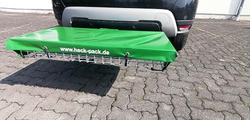 Heck-Pack Heckträger, Wildträger Universal Abdeckplane (900 x 500mm, grün)
