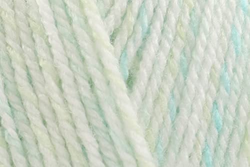 Stylecraft Sweet Dreams DK Crochet Yarn, 100% Acrylic Soft Double Knitting Wool for Baby Blankets Clothes - 100g Ball - Mint Candy (7025) - Single GET 1 Ball Free-Total 2 Ball