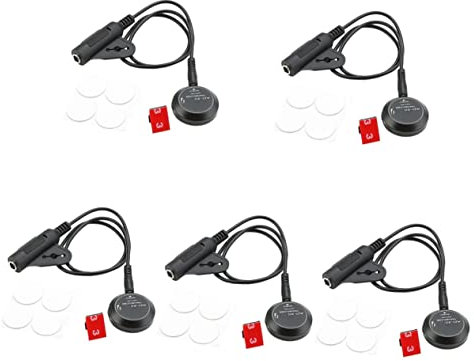Vaguelly 5sets Pickup Per Chitarra Autoadesivo e Portatile Musicisti Amatoriali e Professionisti