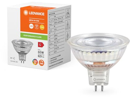LEDVANCE LED MR16 50 36° DIM P 8W 927 GU5.3