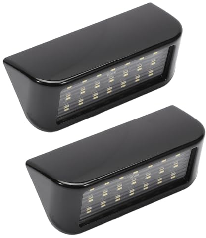 Attisfiera LED-Beleuchtung für Kennzeichen Für Expert Partner Berlingo Dispatch Vivaro Monospace Proace LED Kennzeichenbeleuchtung