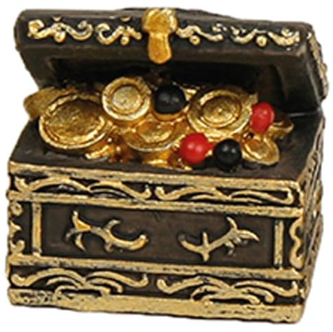 FADEDA Schatzschatulle groß/Höhe:3 cm/handbemalt/detailgetreue Krippen Figuren - Weihnachten Tisch Dekoration Krippe Zubehör