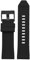 AJASMKLX Uhrenarmband aus Silikonkautschuk, passend for Diesel Dz4318 4323 4283 7315 4476 4496 4427 7395, wasserdicht, weich, großes Armband, 2426mm(Black-black,26mm)