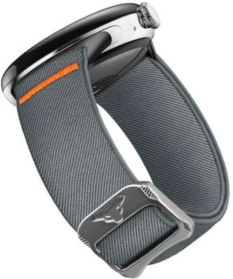 SimpleThings Stretchy Sport Loop für Pixel Watch 2/3 41mm/1 Armband, Nylon Elastisches Atmungsaktives Armband für Google Watch 3 (41mm)/2/1