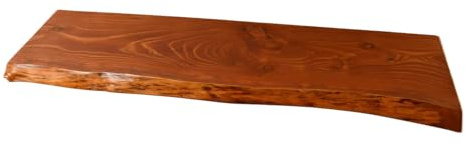 Hilwood - Regal, Wandboard, Wandregal, Hängeregal, Bücherregal, Echtholz, massiv (Mahagoni Mittel, 60 cm)