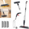 Spray Mop Flash Speed Mop,Microfibre Flat Mop Set with 3 Replaceable Pads,Floor Mops Wet&Dry Floor Cleaning Mop with 360°Rotatable Head & 700 ml Tank for Household/Laminate Floor/ Cleaning