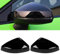 TTCR-II 2PCS Kompatibel mit Rückspiegel Abdeckung Audi A3 8V S3 RS3 2013-2019, Links+Rechts Spiegelabdeckungen Audi A3 Ersetzen Spiegelkappe, Rückspiegeldeckel A3 8V S3 RS3 Rückspiegel Kappe-Schwarz