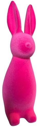 Dadeldo Living & Lifestyle Osterhase Osterdeko Hase Kunststoff 16cm pink