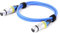 ROBAUN Mikrofonkabel-Patchkabel, 3-polige Buchse auf Buchse, buntes Kabel-Patchkabel mit Kupfer, 0,3–15 m(Blu,0.29m)