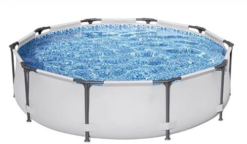 Easnuroz Steel Swimming Pool Round Above Ground Garden Frame Pool Rectangle Above Ground Fast Set Pool Students Detachable Pool Students And Adults Large Paddling Pool