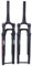 Forcella ammortizzata per bici da corsa, forcella per bici gravel 700c, perno passante 12x100 mm, forcella ad aria, escursione 40 mm, forcella anteriore conica da 1-1/2'', freno a disco con blocco man