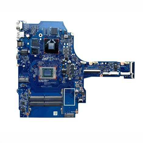 L91091-001 Used for HP Pavilion Gaming Laptop 15-EC Motherboard DAG3HCMB8E0 G3HC with R5-4600H+GTX1050 DDR4, Accessories
