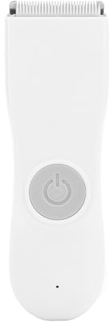 SIXRUN Leise Baby-Haarschneidemaschine, Elektrische Haarschneidemaschine, Professionelles Haarschneideset für, Wiederaufladbar, Sicherheitskomfort, Geeignet für Verschiedene Frisuren (WHITE)
