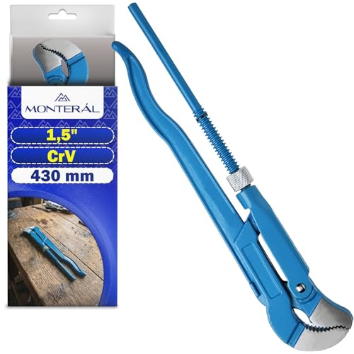 Chiave a Pappagallo Idraulico 1,5 Tipo S 430 mm Acciaio Cromo-Vanadio CrV | MONTERAL