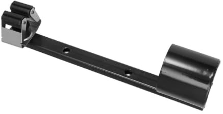 Stockhalter für Rollator und Rollstuhl, Gehstock Ständer aus Edelstahl | Leicht zu Montieren und Abzunehmen, Schwarz, Krückenhalterung für Elektromobile, Glatte Oberfläche Zufälliger Stil