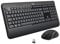 Logitech MK540 Advanced Kabellose Tastatur und Maus Combo für Windows, Spanisches QWERTY-Layout - Schwarz