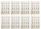 Cookingstar Keramik Brick Flame Tamer, Grill Keramik Briketts (8er Pack) für Grills Fülle, Grand Turbo