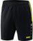 JAKO Herren Shorts Competition 2.0, Schwarz/Neongelb, L