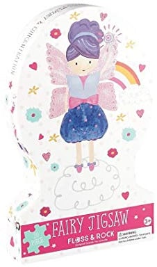 FLOSS&ROCK Puzzle Fee Einhorn 20 Stück