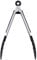 Kitchen Tongs, 7 Inches Non-Slip Stainless Steel Handle with Locking Clip Silicone Tip for Cooking, BBQ, Serving, Heat Resistant