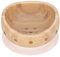 LÄSSIG Bambusschale mit Saugnapf/Bowl Bamboo Wood Little Chums Mouse, rosa