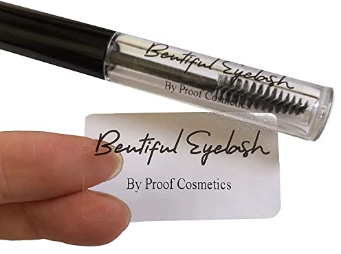 100 Stück individuelle Lipgloss-Etiketten, individuelle kosmetische Aufkleber, personalisierte Wimpernaufkleber, Lipgloss-Etiketten, Lippenbalsam, Beauty-Aufkleber, Make-up-Etiketten (Tube nicht im