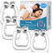 Pince à Nez Dispositif Anti-Ronflement, 4Pcs, Anti Ronflement Magnétique, Améliore la Respiration pour un Sommeil plus Confortable
