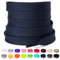 Olukssck Cordones Planos para Zapatillas, [2 Pares] Cordones universales Repuesto para Zapatos para Calzado Deporte y Botas - Anchura 10 mm, Azul Marino, 100cm