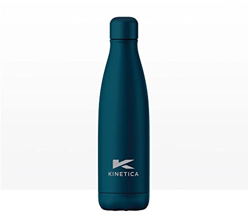 Kinetica Sports, Edelstahl Chilly Bottle, 500ml, heiße oder kalte Getränke. BPA-frei