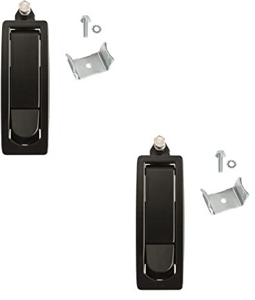 2X Einstellbarer Hebelverschluss Kompressionsverschluss aus Metall Wohnmobil Camper Möbelschloss wie Push Lock und Pull Lock
