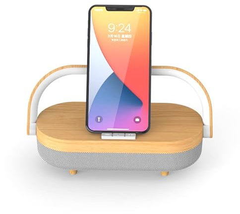 Dimmable Lamp Bluetooth Speaker & Wireless Charger