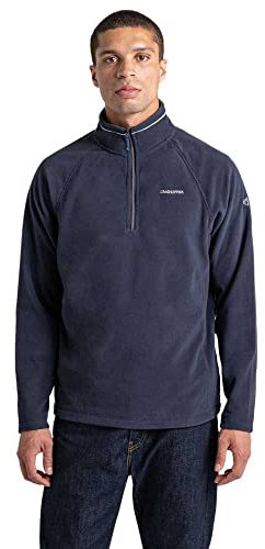 Craghoppers Mens Corey HZ Fleece Dark Navy/Blue Marl M