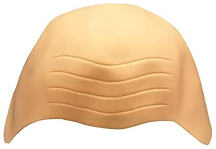MIVAIUN Kahle Kappen Kopfbedeckung aus Latex Falschkopf-Lederkappe Latex-Glatzenkappe zum Schminken Requisiten für die Maskerade Rollenspiel Karneval Weihnachten Cosplay Kopfbedeckung