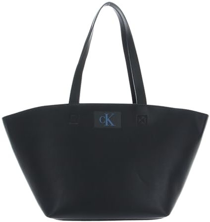 Calvin Klein CKJ Sculpted Wing Shopper 27 Twill Black