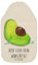 Mr. & Mrs. Panda Personalisierte Wärmflasche Avocado Schwangerschaft - Personalisierte Geschenke, Personalisiertes Körnerkissen, Wärmekissen mit