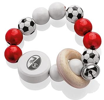 SC Freiburg Baby Greifling Holz