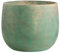 Olly & Rose Extra Large Plant Pot Patterned - Bali Teal Green Gold Garden Planter - XL Flower Pot - 40cm