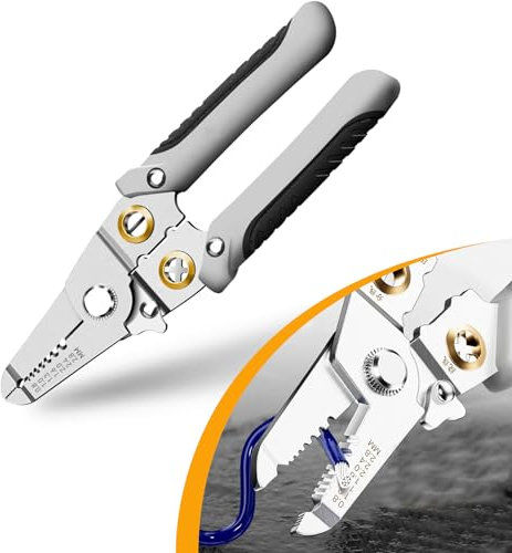 Multifunction Wire Plier Tool, Multi Function Wire Plier Tool, Multifunction Wire Stripper Pliers, 6 in 1 Multifunctional Wire Stripper