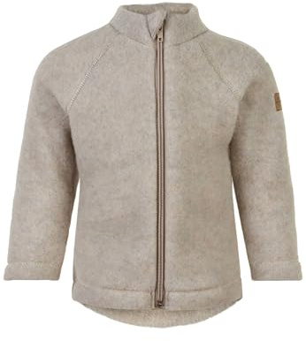 Mikk-line Wollwalk Jacke Baby & Walkjacke Kinder, Merinowolle | Wollfleece Jacke aus Merinowolle, Winterjacke & Übergangsjacke, Oeko-Tex, kratzfrei