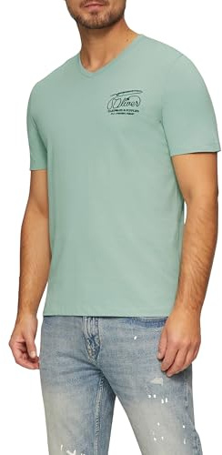 s.Oliver T-Shirt mit Logostickerei
