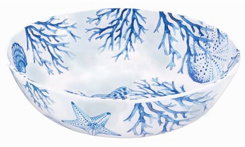 Les Jardins de la Comtesse - Salatschüssel aus Melamin Koralle Ø 31 cm - Kollektion Piana
